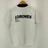 トワロニエ toironier ロゴプリントクルーネックS/S Tシャツ メンズ JPN:1